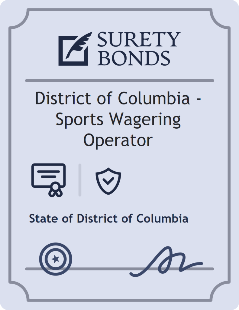 District of Columbia - Sports Wagering Operator Bond